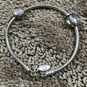 Pandora Bracelet + 2 Charms